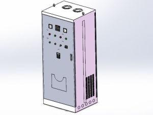 400kw中央空调水冷螺杆式冷水机组设计 - 换热/制冷空调设备图纸